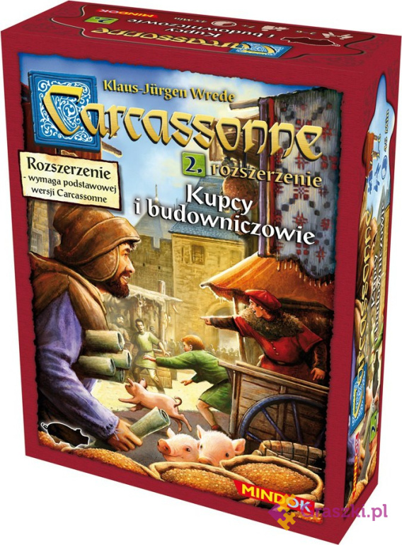Carcassonne: Kupcy i Budowniczowie cz.2 (druga edycja polska)